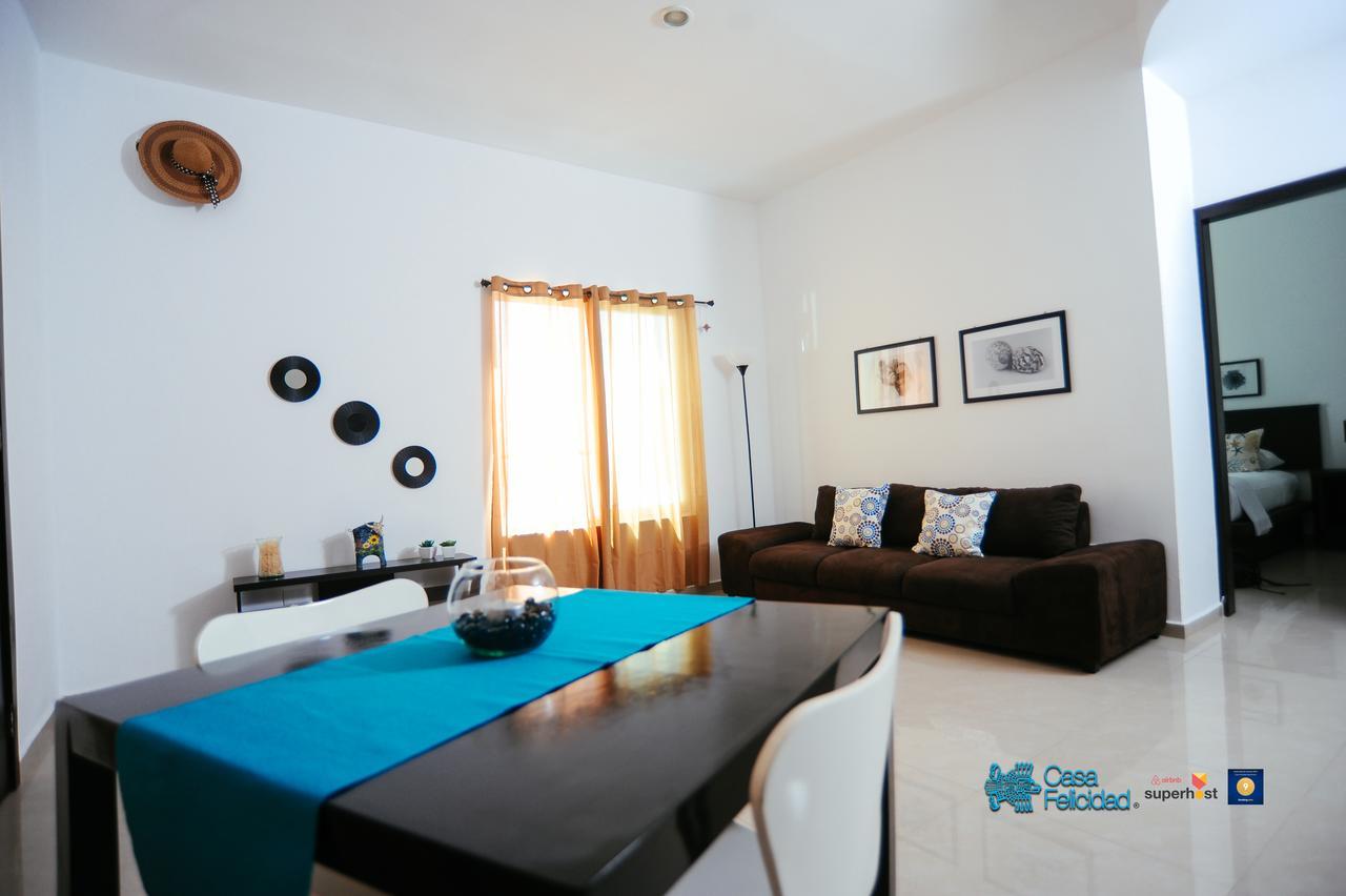 Casa Felicidad Apartment Плайя-дель-Кармен Номер фото